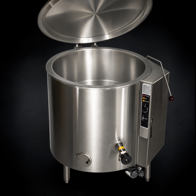 Product image #4 for Groen AH/1E-60 60-Gallon Gas Steam-Jacketed Stationary Floor Kettle