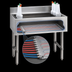 Thumbnail image #4 for Advance Tabco Special Value Series 30-Inch Stainless Steel Underbar Cocktail Unit with 12-Inch Deep Ice Bin and 7-Circuit Cold Plate