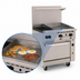 Thumbnail image #4 for Vulcan Endurance 36-Inch Gas Restaurant Range with 2 Open Burners, 24-Inch Griddle, and Convection Oven
