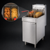 Thumbnail image #4 for Vulcan LG300 Free-Standing Gas Fryer, 15-1/2-Inch Wide, 35-40 lb Capacity