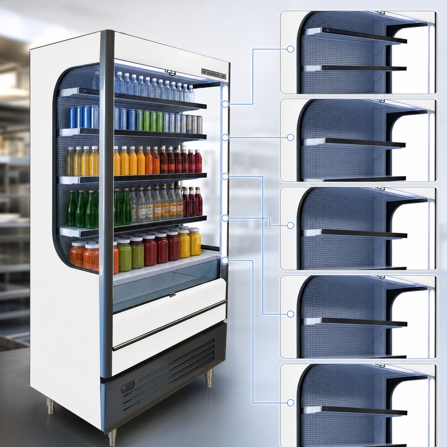 Five-Shelf Display