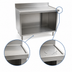Thumbnail image #4 for Spec-Master Marine Series 72-Inch x 24-Inch Open Front Stainless Steel Work Table Cabinet with Flat Top and Marine Edge