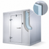 Thumbnail image #4 for AmeriKooler Outdoor Quick Ship Walk-In Freezer with Aluminum Floor and R-448A Remote Refrigeration, 5 ft 10 5/8 in W x 11 ft 9 1/4 in L x 7 ft 7 in H