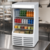 Thumbnail image #4 for Breeze 30-Inch White Open Air Merchandiser Cooler, 13 Cu. Ft., 3 Shelves, Self-Contained Refrigeration