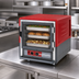 Thumbnail image #4 for Metro C5 3 Series Insulation Armour Mobile Under Counter Heated Holding Cabinet, Clear Polycarbonate Door, Red, Low-Wattage