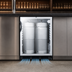 Thumbnail image #5 for Summit Commercial ADA Counter Height Draft Beer Dispenser with Glass Door, 5.5 Cu. Ft., 2 x 1/6 Keg Capacity