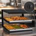 Thumbnail image #5 for Omcan USA Heated Pass-Through Countertop Hot Food Display Station, 2.3 Cu. Ft., 120V