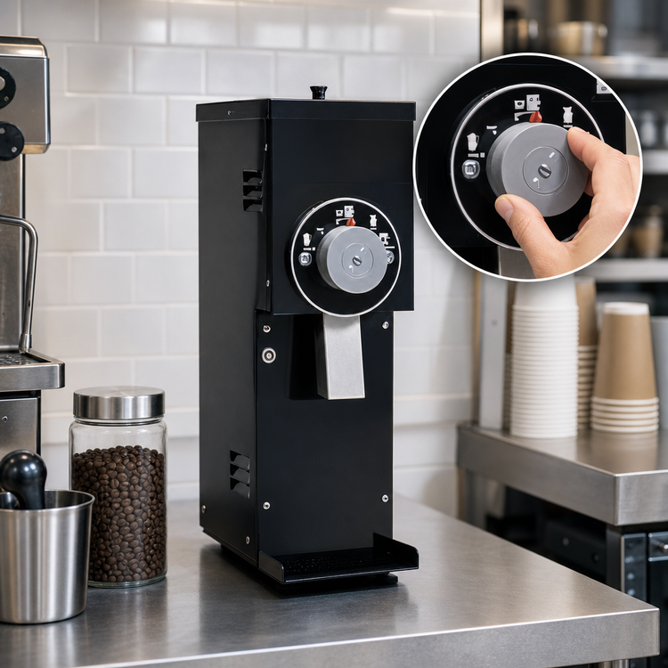 Product image #4 for Grindmaster 800 Series Space Saver Retail Coffee Grinder with 1.5 lb Hopper