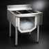 Thumbnail image #4 for Eagle 1800 Series 24-Inch Wide Modular Underbar Cocktail Unit with 7-Circuit Cold Plate and 8-Inch Deep Ice Bin