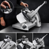Thumbnail image #4 for Hobart HS6-1 Heavy Duty Manual Gravity Feed Meat Slicer with 13-Inch CleanCut Knife