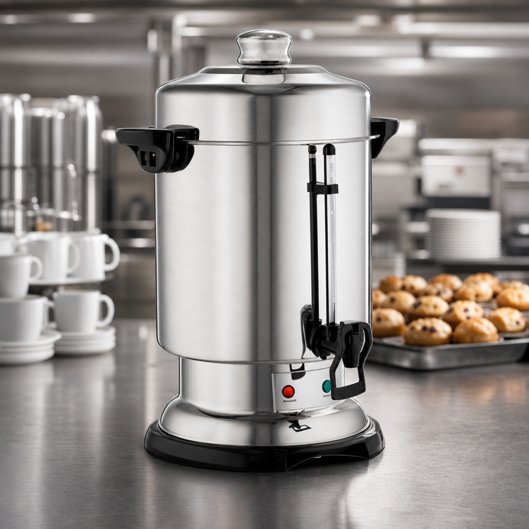 Product image #4 for Hamilton Beach Commercial 60-Cup Stainless Steel Coffee Urn/Percolator