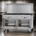 Thumbnail image #4 for Southbend Ultimate 60-Inch Gas Restaurant Range with 9 Open Burners and 2 Standard Ovens