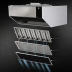 Thumbnail image #4 for Moffat VH32 Ventless Condensing Oven-Mounted Hood, 304 Stainless Steel