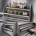 Thumbnail image #4 for Glastender 24-Inch Double Stainless Steel Speed Rail