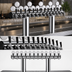 Thumbnail image #4 for Perlick 12-Faucet Illuminated Winged Bridge Draft Tower, Countertop, Glycol-Cooled, Stainless Steel