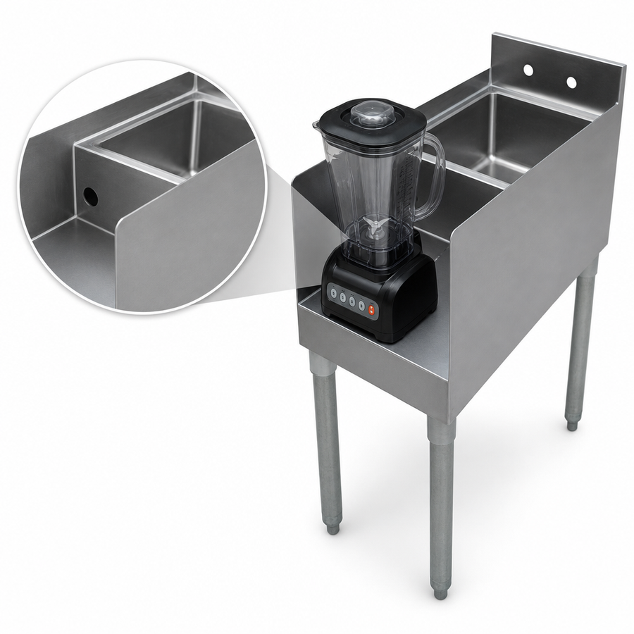 Recessed Blender Step