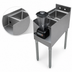 Thumbnail image #4 for Sapphire Underbar Blender Station with Sink, 18-Inch Wide, 304 Stainless Steel