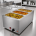 Thumbnail image #4 for KoolMore 3-Section Electric Countertop Food Warmer, 6 Qt. Per Pan