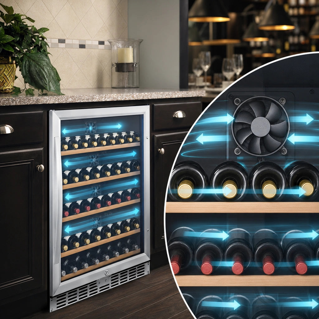 Fan-Forced Evaporator Cooling