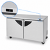 Thumbnail image #4 for Turbo Air Super Deluxe Series 60-1/4-Inch Two-Section Undercounter Freezer, 17 Cu. Ft., Self-Contained Rear-Mount, Stainless Steel