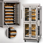 Thumbnail image #4 for Doyon Baking Equipment (Middleby) Jet-Air JAOP6G Gas Oven/Proofer Combination, 6-Pan Oven, 18-Pan Proofer, Steam Injection