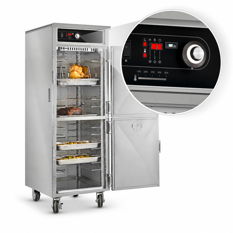 Product image #4 for FWE LCH-18 Full-Size Mobile Cook-and-Hold Cabinet, 12 Full-Size Sheet Pan Capacity