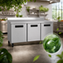 Thumbnail image #4 for Hoshizaki Steelheart WR72B 72-Inch Three-Section Reach-In Worktop Refrigerator