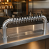 Thumbnail image #4 for 12-Faucet Glycol-Cooled Pass-Through Pipe Beer Tower, Brushed Stainless Steel