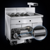 Thumbnail image #4 for Imperial Electric 2-Battery Floor Fryer with Dual 50 lb. Tanks, Built-In Filter System, and Computer Controls
