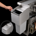 Thumbnail image #4 for Top Shelf TS Series 12 Inch Wide Stainless Steel Underbar Trash Receptacle Top Cover