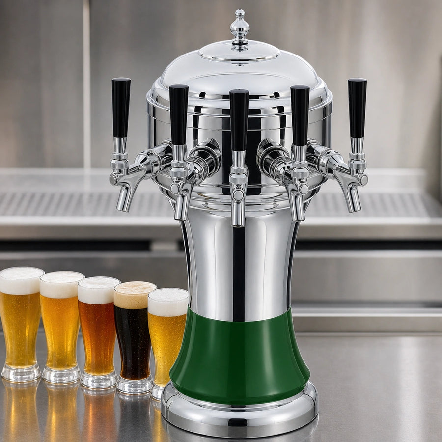 Five-Faucet Capacity