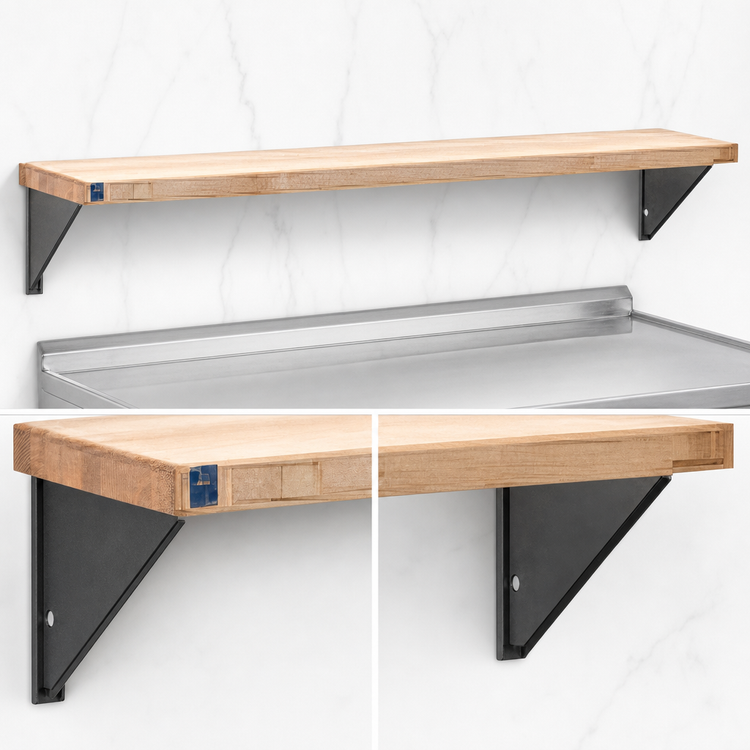 Product image #4 for Eagle Group Hardwood Cutting Board for HT2 Carving Station with Stationary Brackets