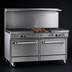Thumbnail image #4 for Southbend Ultimate 60-Inch Gas Restaurant Range with 6 Star/Sauté Burners, 24-Inch Charbroiler, and 2 Standard Ovens