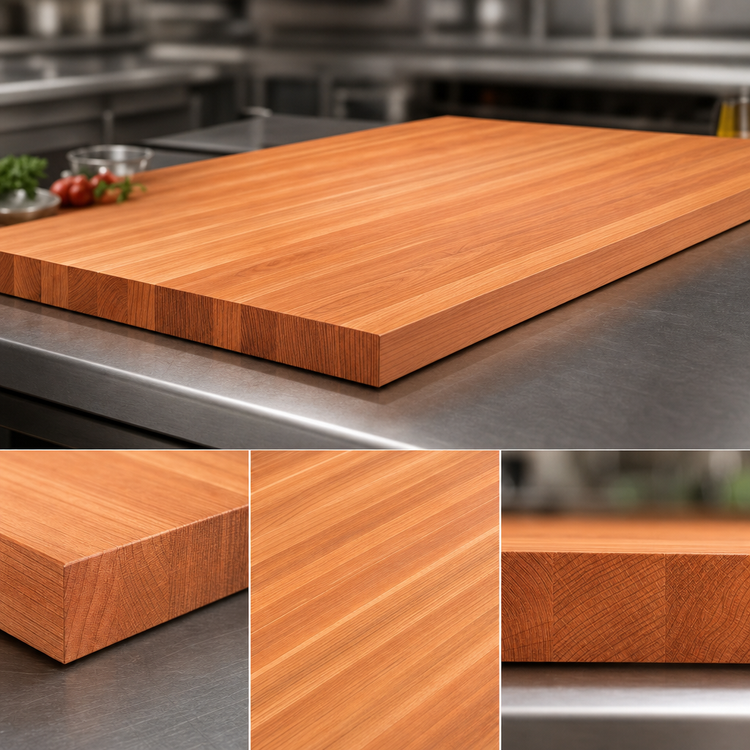 Product image #4 for Boos Block American Cherry Edge Grain Kitchen Countertop, 120 x 32 x 1-1/2 Inch, Penetrating Oil Finish