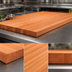 Thumbnail image #4 for Boos Block American Cherry Edge Grain Kitchen Countertop, 120 x 32 x 1-1/2 Inch, Penetrating Oil Finish