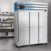 Thumbnail image #5 for Howard-McCray SR Series Three-Section Reach-In Refrigerator, 75 Cu. Ft., Self-Contained, Stainless Steel