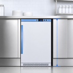 Thumbnail image #5 for Summit Commercial MOMCUBE™ AFZ2PVBIADAMC ADA-Height Breast Milk Freezer, 2.47 Cu. Ft., -18° to -4°F, Digital Control, Manual Defrost