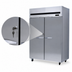 Thumbnail image #4 for Kool-It Signature Two-Section Reach-In Freezer with Solid Doors, 43 Cu. Ft., Top-Mounted Self-Contained Refrigeration