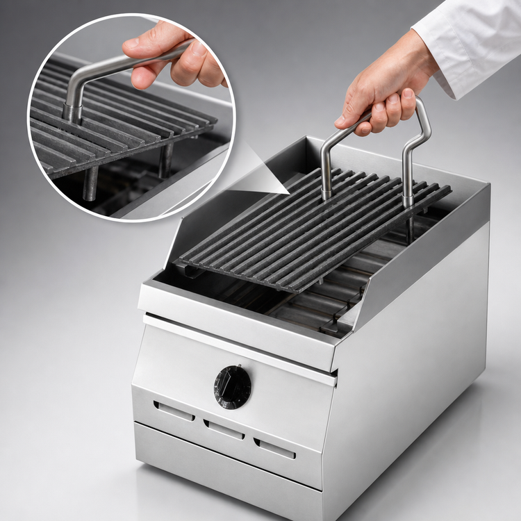 Product image #4 for Garland Designer Series ED-15B Electric Countertop Charbroiler, 15-Inch Wide, 2.7 kW