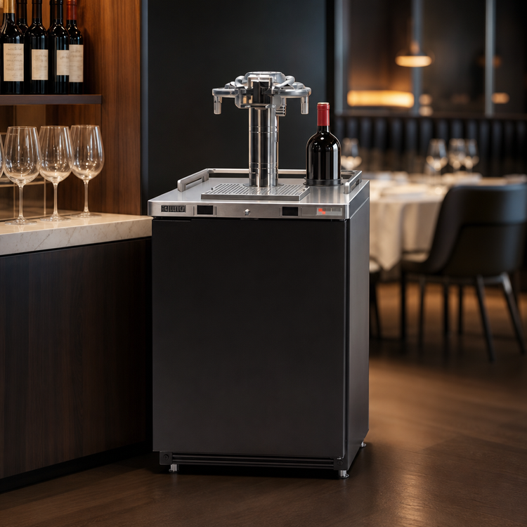 Product image #4 for Pro-Line E-Series Dual Temperature Wine Cooler Dispenser, One Section, 25-Inch Wide, 8.4 Cu. Ft.