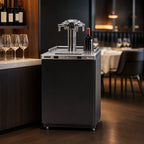 Thumbnail image #4 for Micro Matic USA Pro-Line MDD23W-E-E Dual-Temperature Wine Cooler Dispenser, Self-Contained, 25-Inch, 8.4 Cu. Ft., Four-Faucet