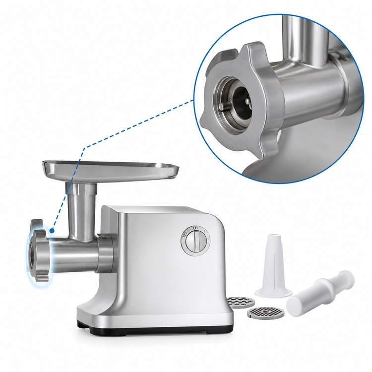Product image #4 for Weston Countertop Electric Two-Speed Meat Grinder & Sausage Stuffer with #12 Hub, 1 HP