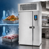 Thumbnail image #4 for HURRiCHiLL Roll-In Self-Contained Blast Chiller/Shock Freezer, 1 Mobile Rack, 200 lb Chill / 120 lb Freeze, 208V 3-Phase