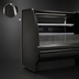 Thumbnail image #4 for Howard-McCray 40E Series Remote Dairy Curved-End Open Merchandiser, 75-Inch, Black, LED, 2-Shelf