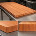 Thumbnail image #4 for Boos Block American Cherry Edge Grain Kitchen Countertop, 132 x 32 x 3 Inch, Oil Finish