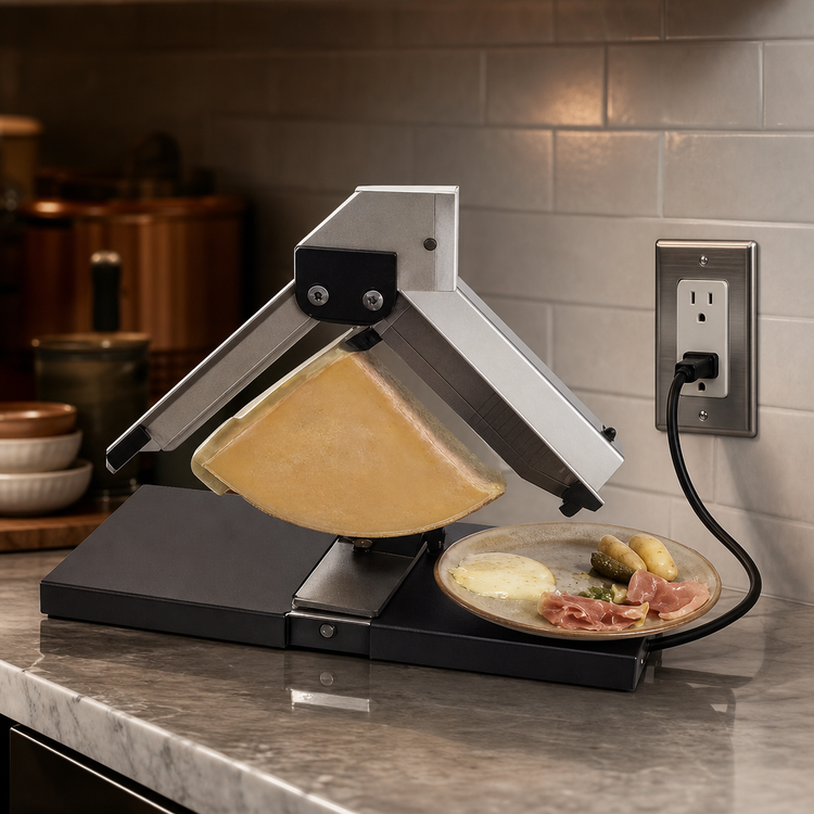 Product image #4 for Bron Coucke Countertop Raclette Cheese Melter for 1/4 Block of Cheese, 120V