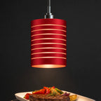 Thumbnail image #5 for Hatco DLL-1100 Decorative Food Heat Lamp, Single-Bulb, 100W Max, 8.5"H x 6.5" Diameter Cylinder Shade