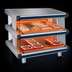 Thumbnail image #4 for Hatco Glo-Ray Designer Slant Dual Shelf Countertop Hot Food Display Warmer