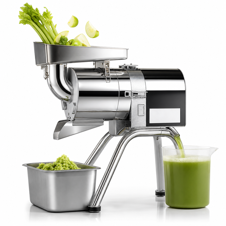 Product image #4 for Robot Coupe C120 Floor-Standing Automatic Pulp & Juice Extractor, 1 HP, 120V