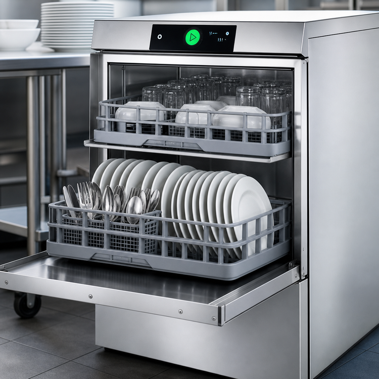 Product image #4 for Hobart LXNR-5 Advansys Undercounter High-Temp Dishwasher with Energy Recovery